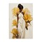 Stupell Industries Elegant Woman with Flowers Canvas Wall Art Design by Raymond Powers